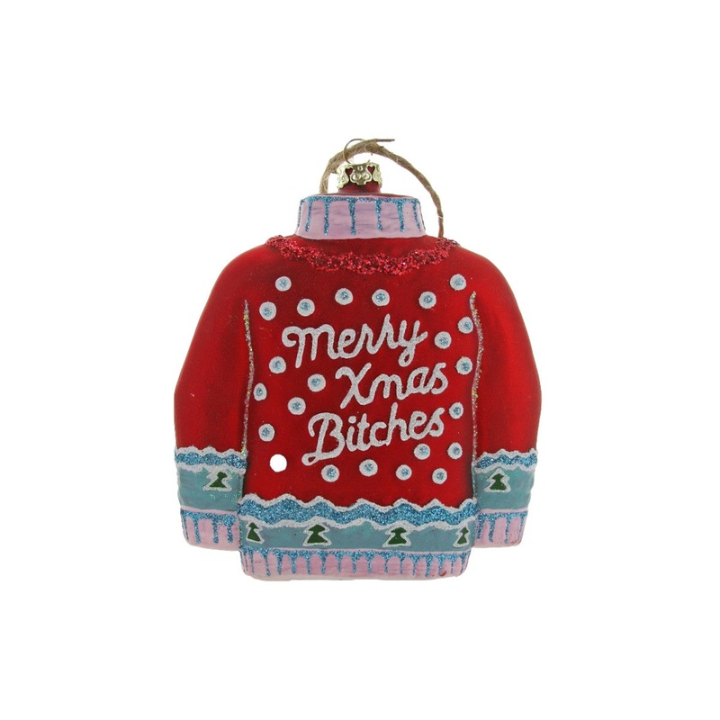 CHRISTMAS SWEATER Christmas Ornament