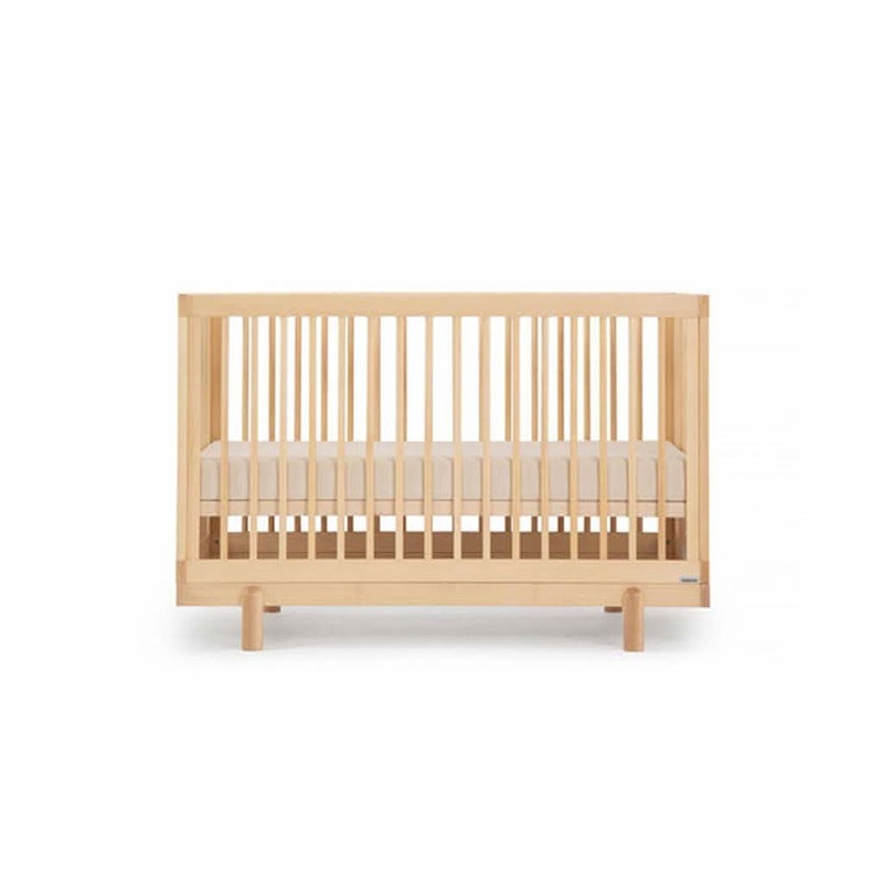 DaDaDa Bliss 4-in-1 Convertible Crib White/Natural