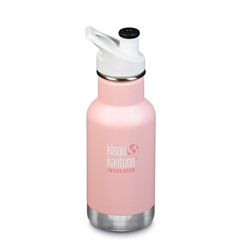 12 oz Kids Insulated Water Bottle with Sports Cap Ballet Slippers