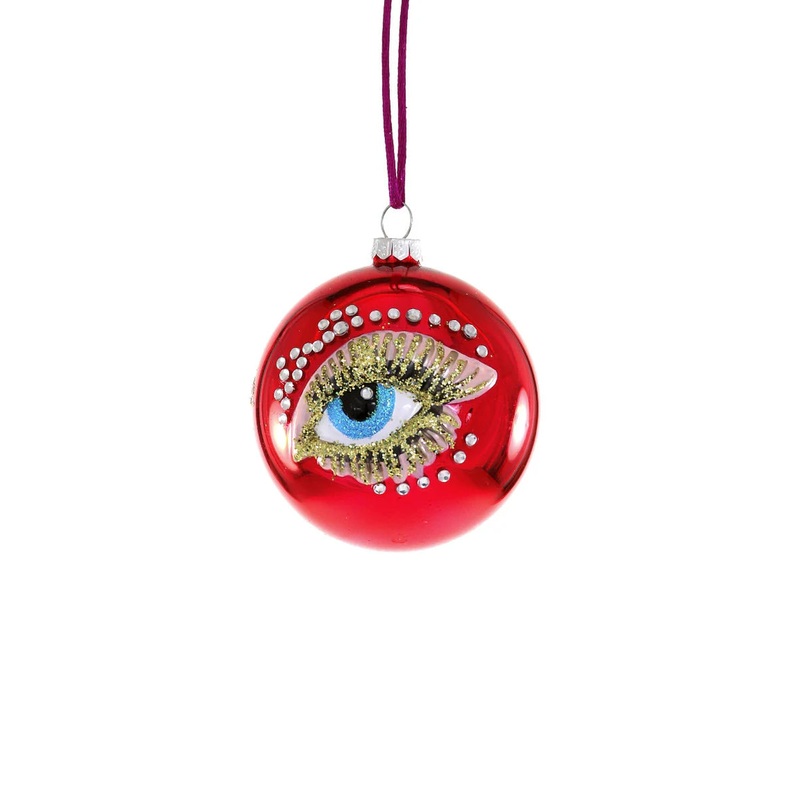 Glam Bauble Ornament
