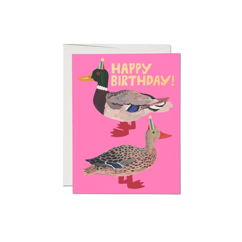Quacky Birthday greeting card
