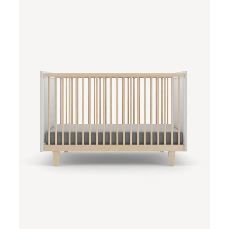 Rhea Crib – Oeuf White/Birch