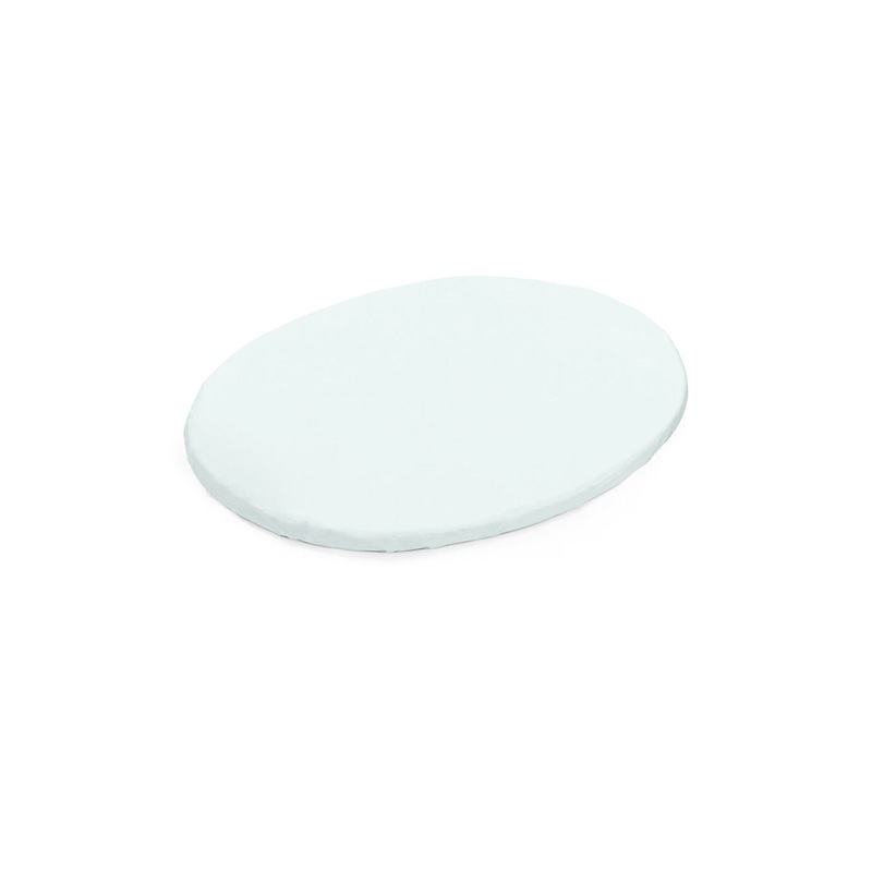Stokke Sleepi Mini Fitted Crib Sheet Powder Blue