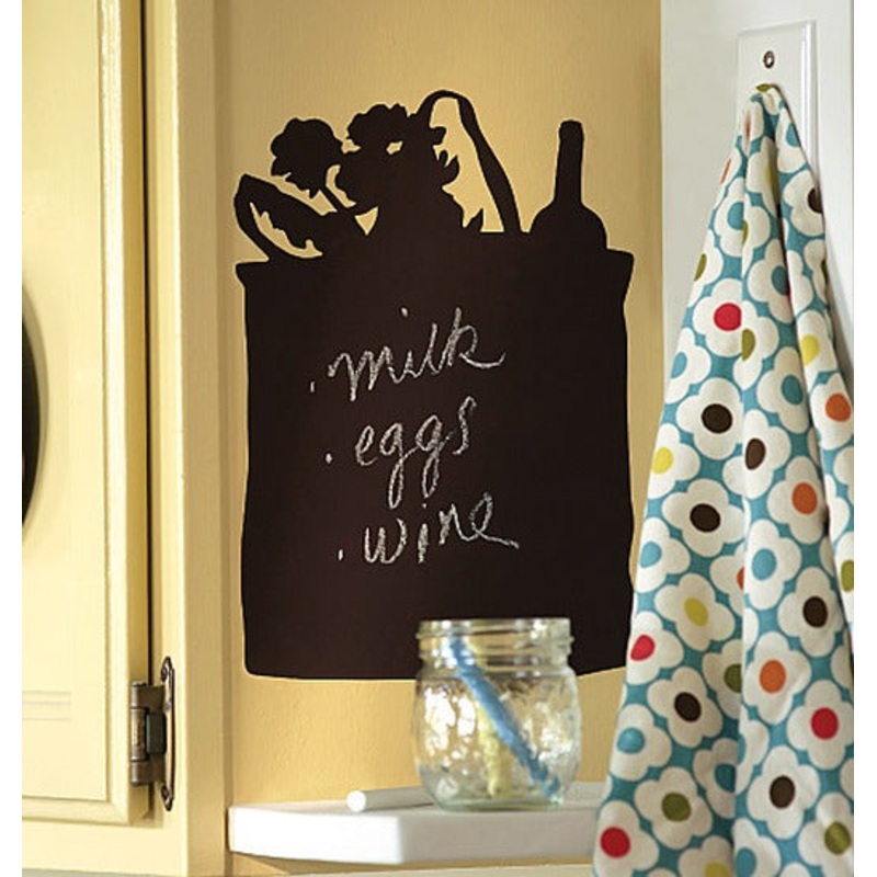 Tote Bag Chalkboard Wall Sticker
