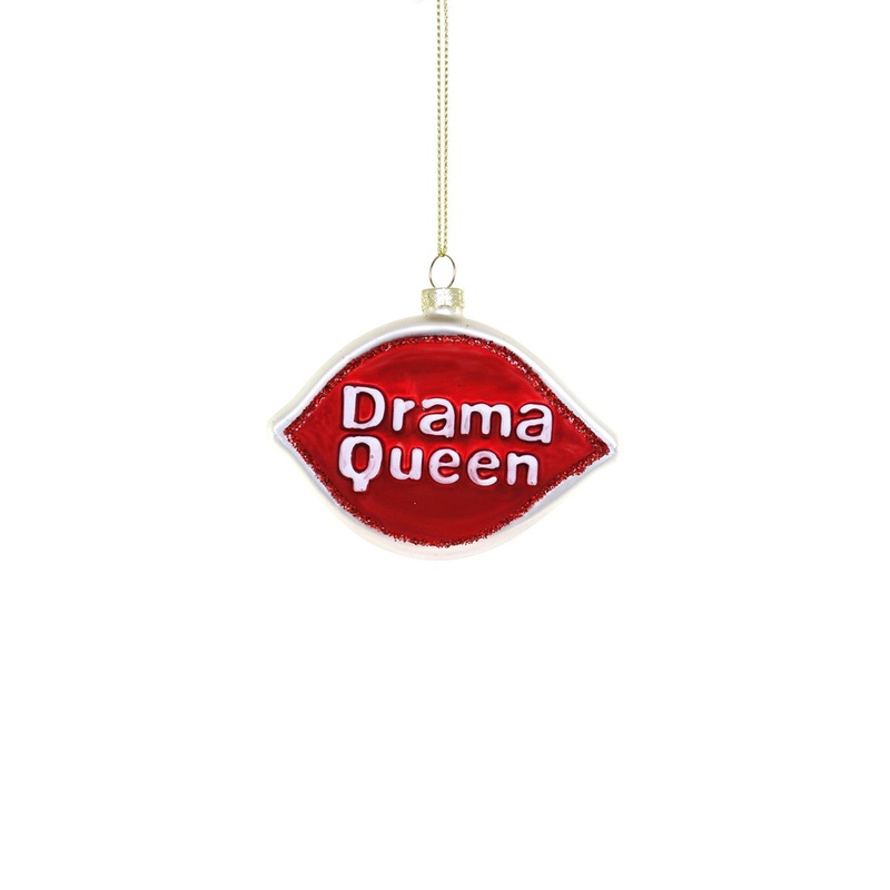 DRAMA QUEEN Christmas Ornament