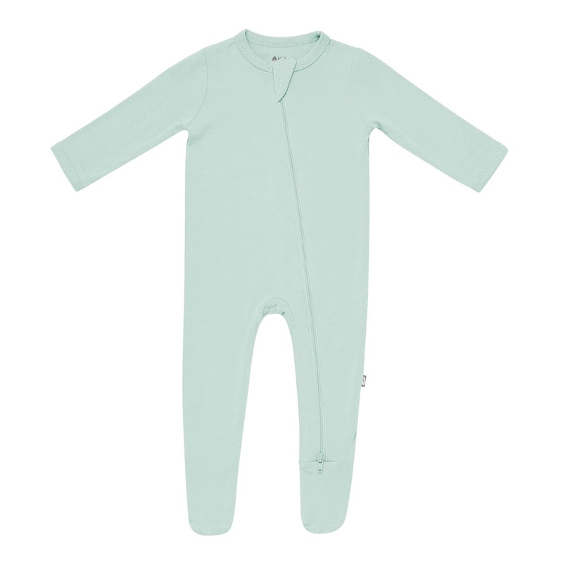 Kyte Baby Zipper Footie – Sage Premie 3-7lbs