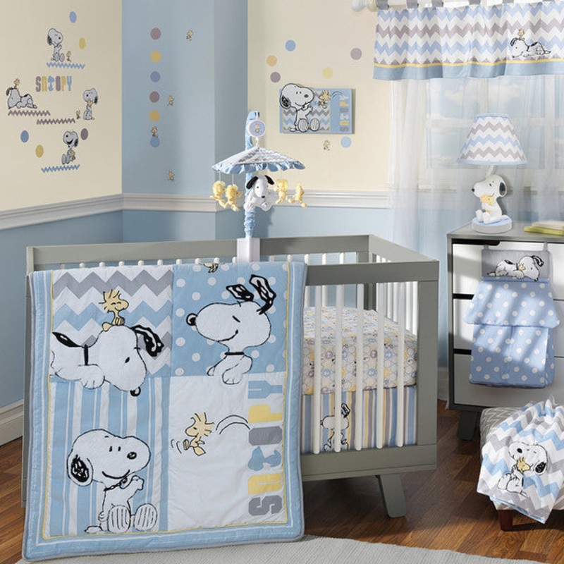 Lambs & Ivy My Little Snoopy Bedding Set