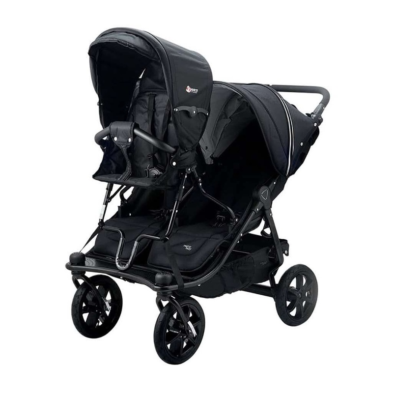 VALCO BABY Joey Twin Canopy Black