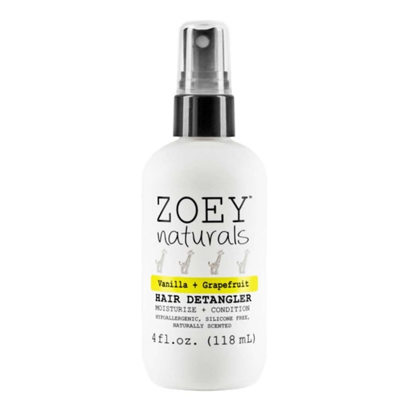 Zoey Naturals Hair Detangler 4 oz. Vanilla Grapefruit