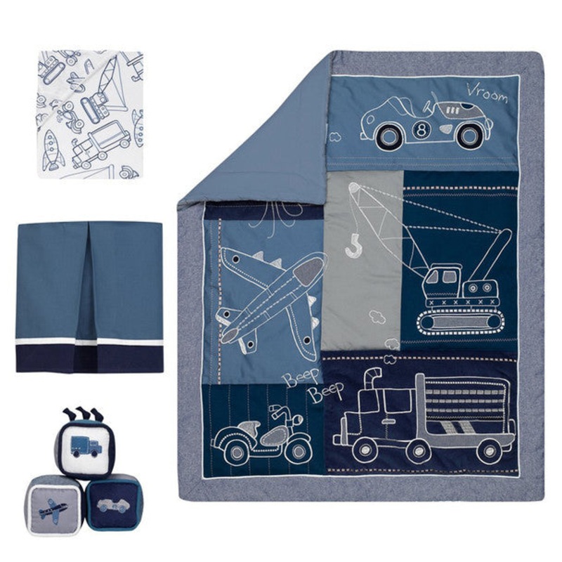 Lambs & Ivy Metropolis 4-Piece Bedding Set