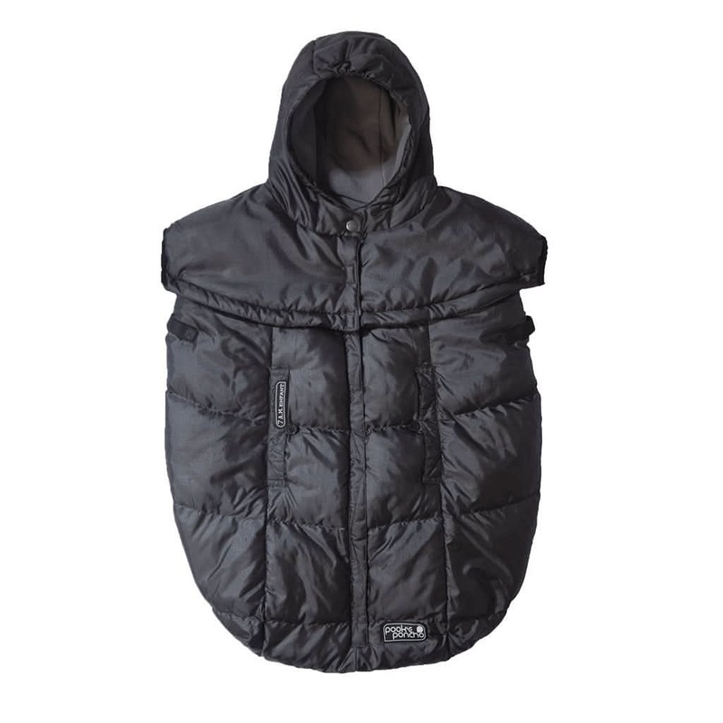 7 AM Enfant Pookie Poncho Baby Carrier, 0-4T Black