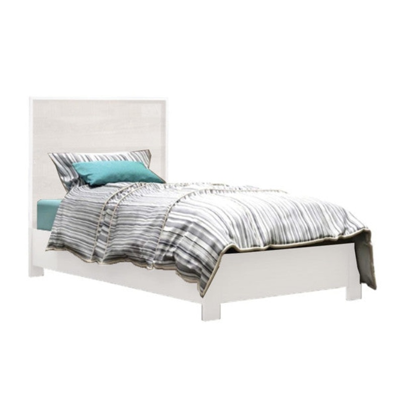 NEST Matisse Collection Classic Twin Bed 39″ In White