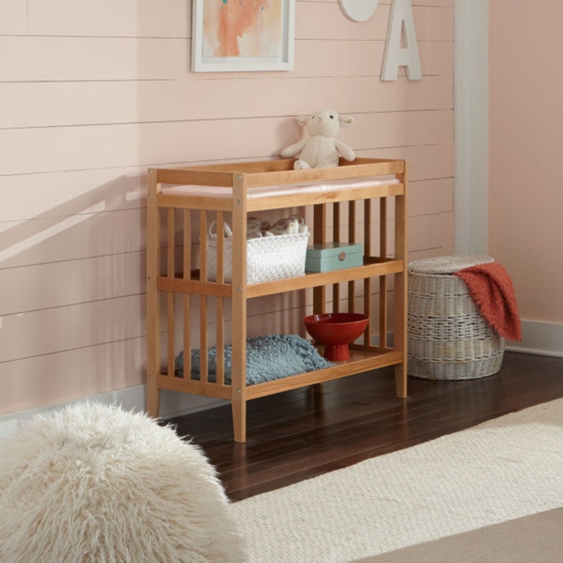 Westwood Reese Collection Changing Table with Pad in Natural